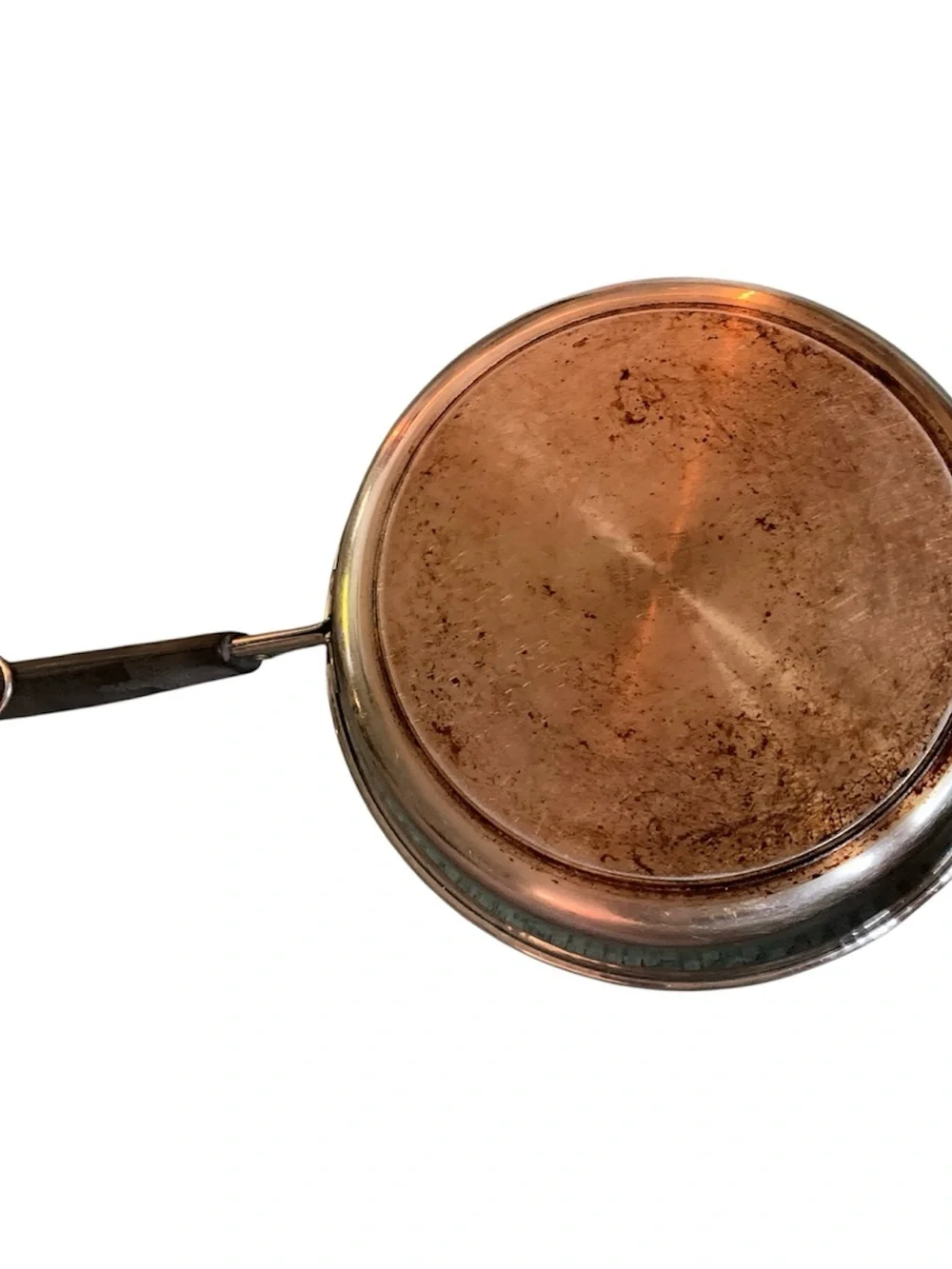Revere Ware 1801 Stainless 9 In‎ Frying Pan Skillet Tri Ply Clinton IL Pan Only